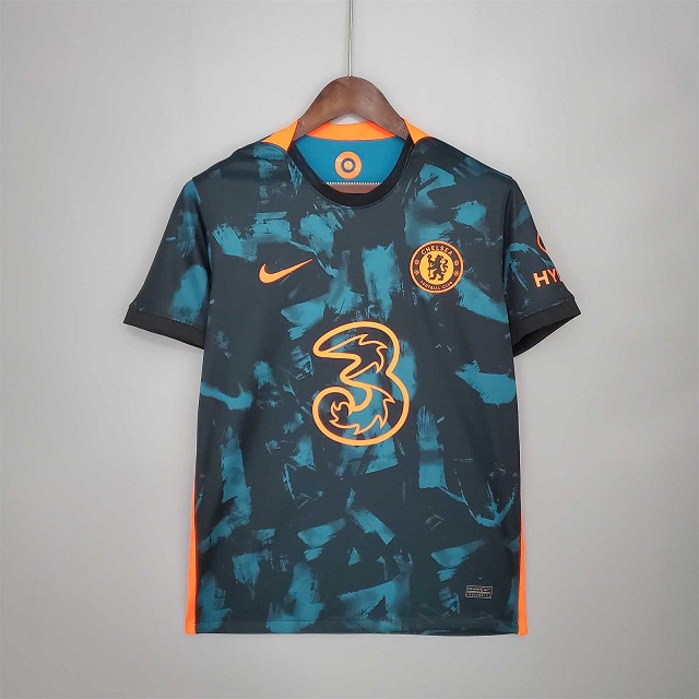 AAA Quality Chelsea 21/22 Third Dark Green Soccer Jersey